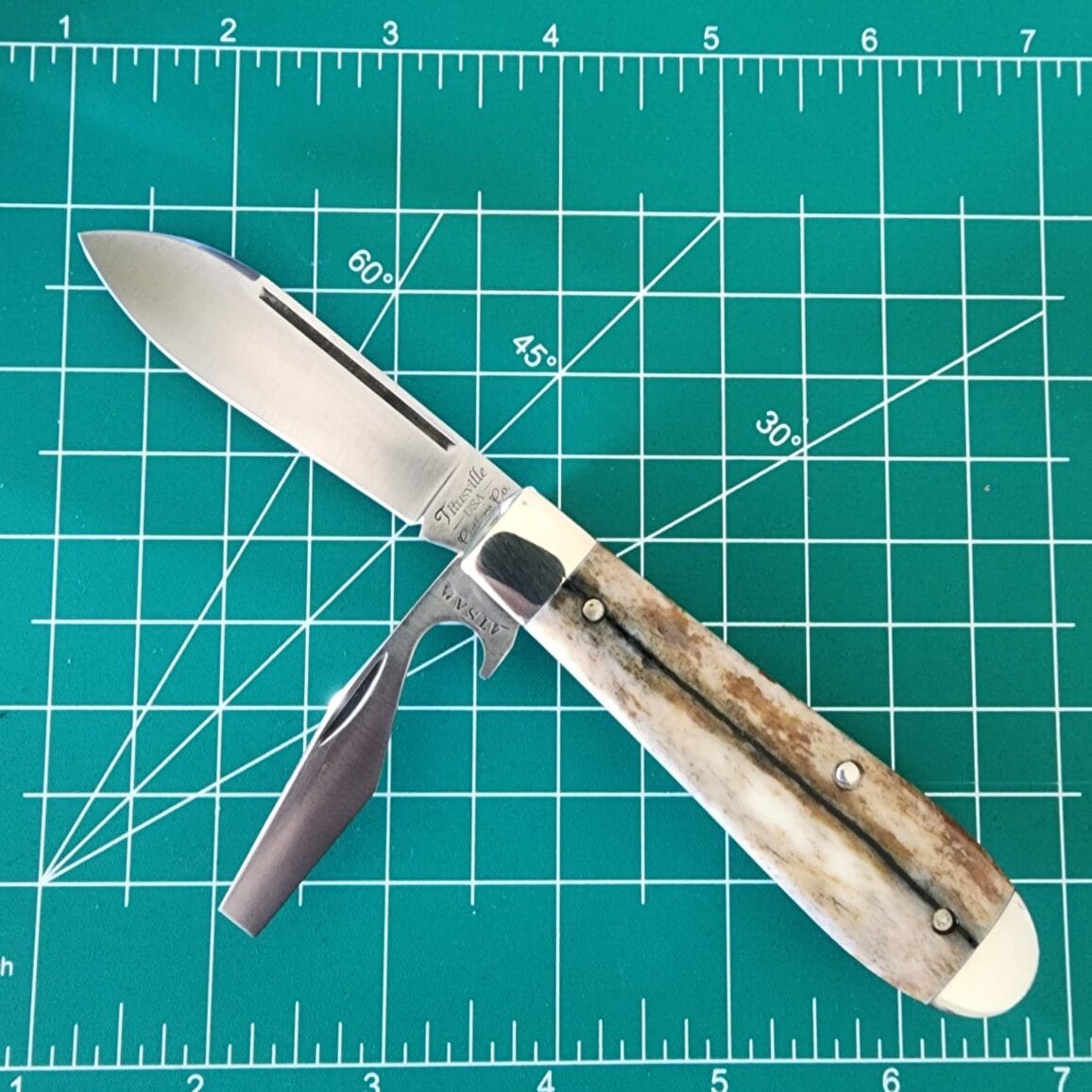 TSA Knives Exclusive Old Man Jack Caplifter w/ Spear Point blade
