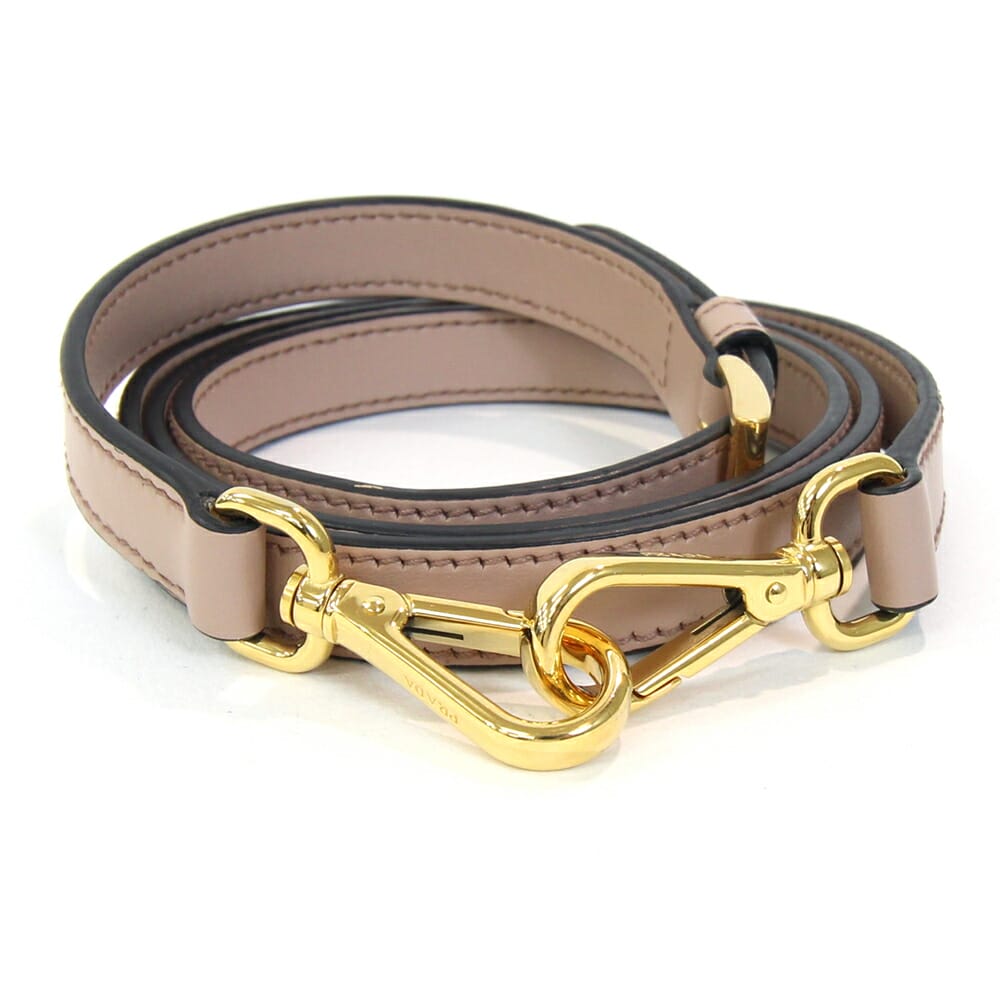 楽天市場】プラダ ショルダーストラップ ピンクベージュ ゴールド金具