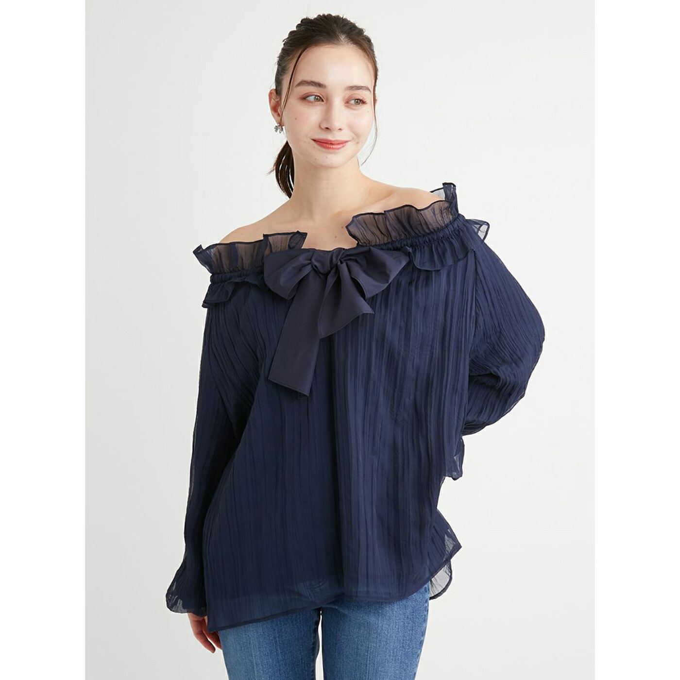 楽天市場】セルフォード CELFORD シアースモックブラウス cwfb251086