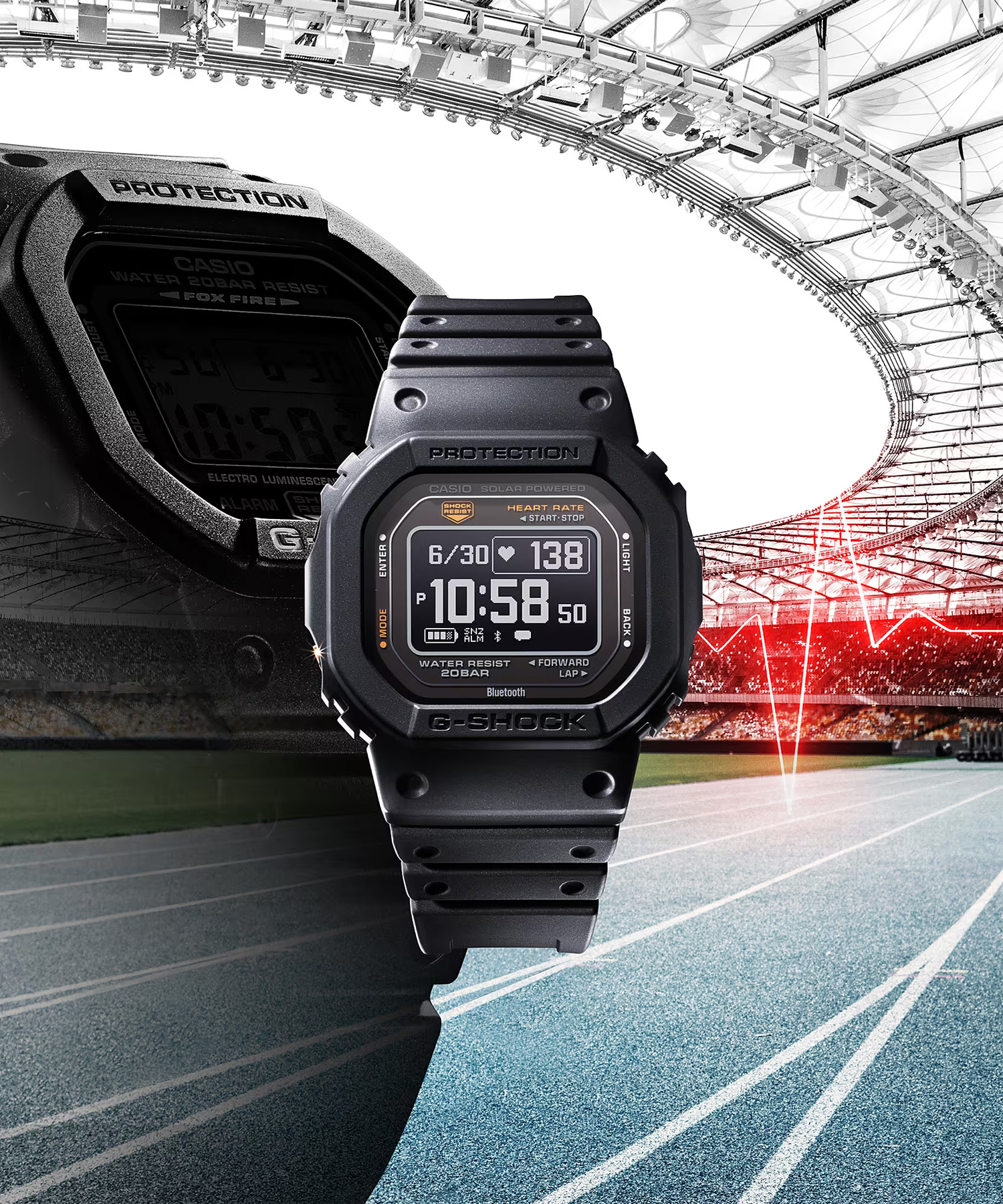 楽天市場】G-SHOCK ジーショック DW-H5600-1JR 時計 : ムラサキ