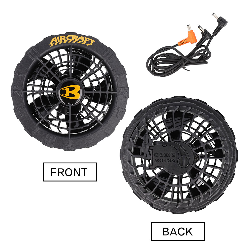 楽天市場】在庫品 BURTLE バートル ファンユニット ブラック AC08-1