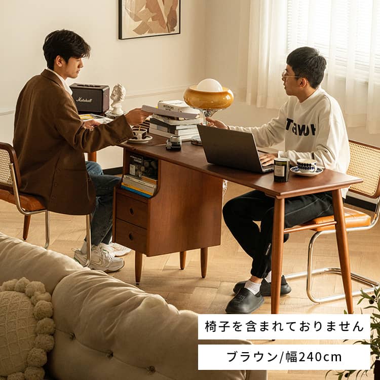 楽天市場】デスク 勉強机 学習デスク 子供 書斎机 学生 高校生 木製