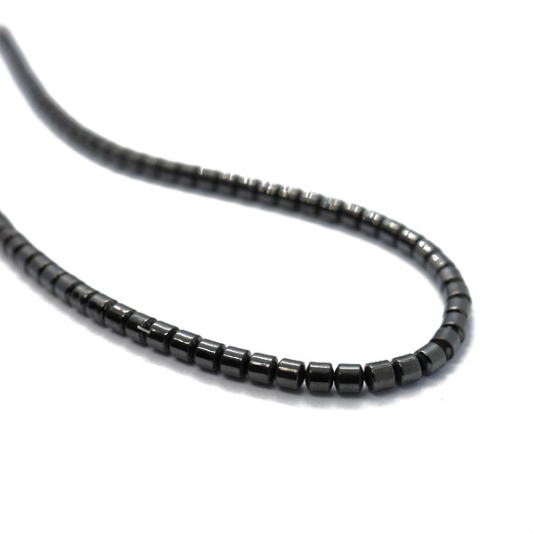楽天市場】磁気ネックレス メンズ ヘマタイト 黒 ブラック 4~5mm 磁気
