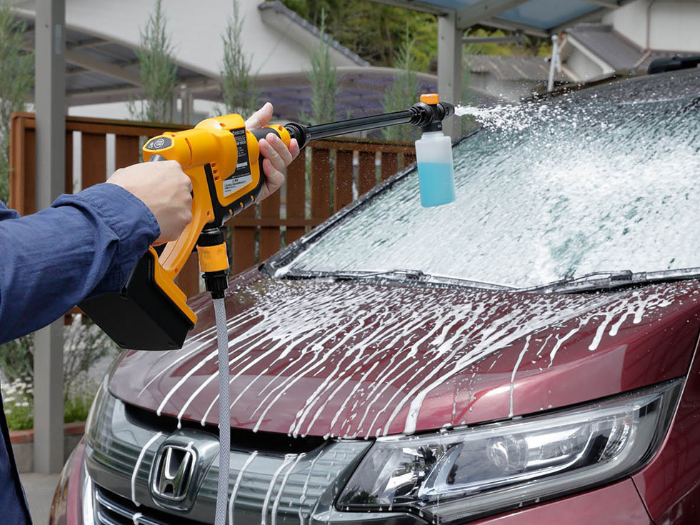 楽天市場】京セラ 充電式 ポータブル洗浄機 KPW1800 純正品 コードレス