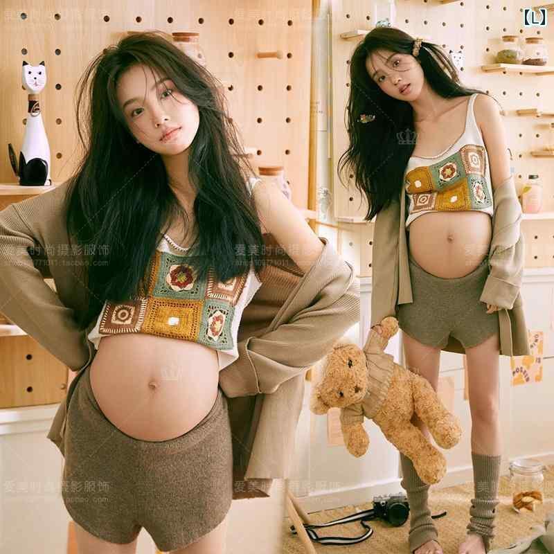 楽天市場】マタニティフォト 衣装 セットアップ スタジオ 夏 テーマ