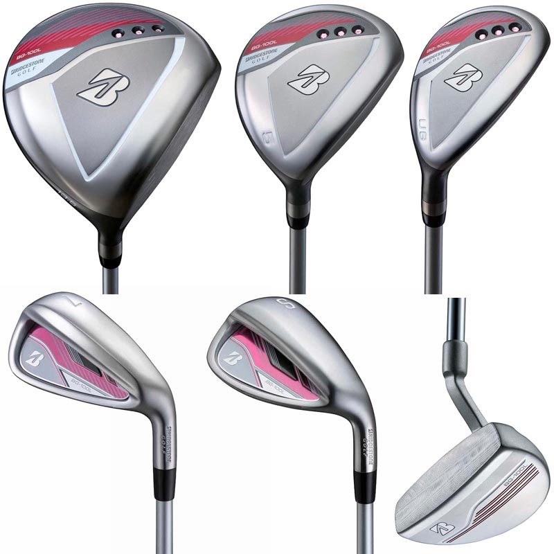 楽天市場】ブリヂストン ゴルフ レディース キャディバッグ&クラブ 8本