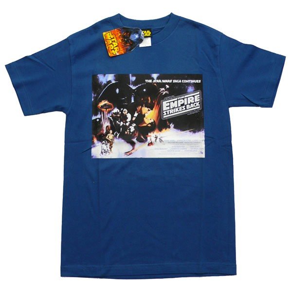 楽天市場】スターウォーズTシャツ 帝国の逆襲 ポスター柄Tシャツ【USA