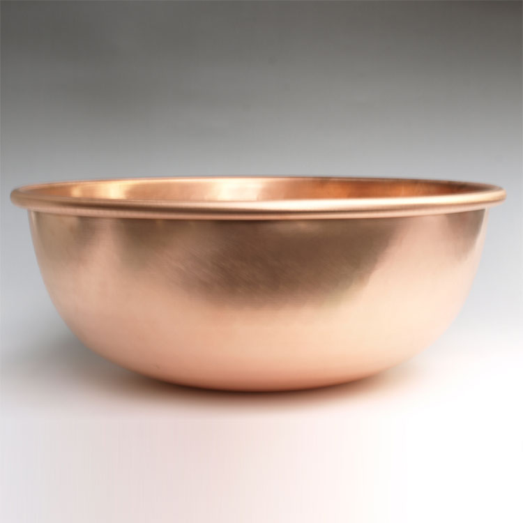 楽天市場】打ち出し銅さわり鍋 1尺2寸（約36cm） 柄・取っ手無し 銅