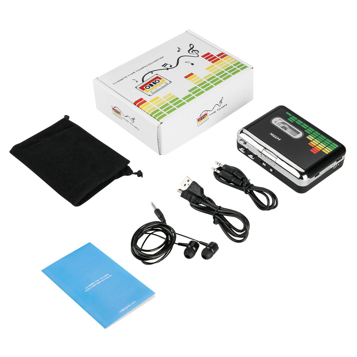 楽天市場】Blumway 高品質カセットテープUSB変換プレーヤー MP3