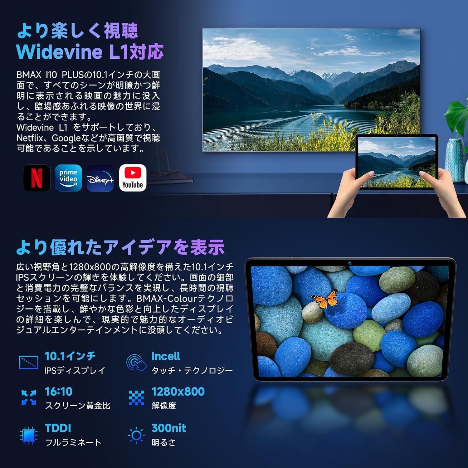 楽天市場】【Android 15 タブレット 初登場】Bmax I10 Plus