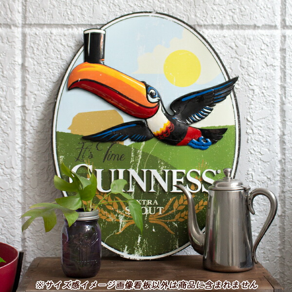 楽天市場】ギネスビール 樹脂製看板 公式グッズ 立体 56cm×43cm×2cm