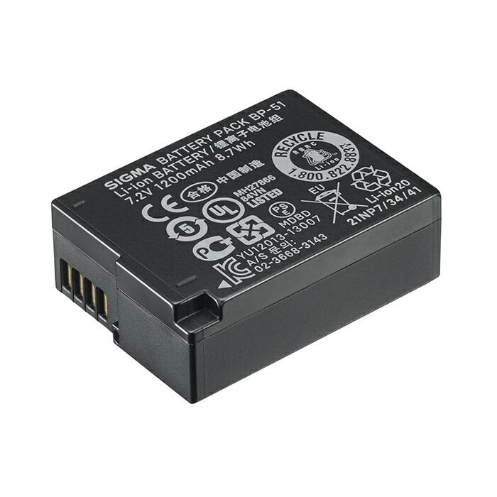 楽天市場】sigma fp バッテリーの通販