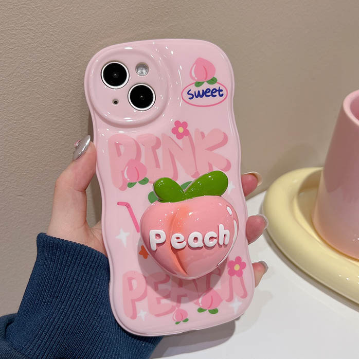 楽天市場】送料無料 iPhone14 ケース 互換品 もも 桃 ピーチ peach