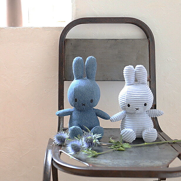 ボントントイズ ミッフィー ぬいぐるみ 5体 コーデュロイ デニム