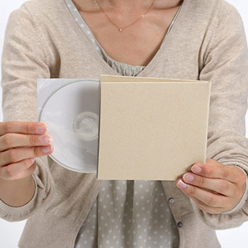 楽天市場】CD用 紙ジャケット ダブルポケット（クラフト） 100枚セット