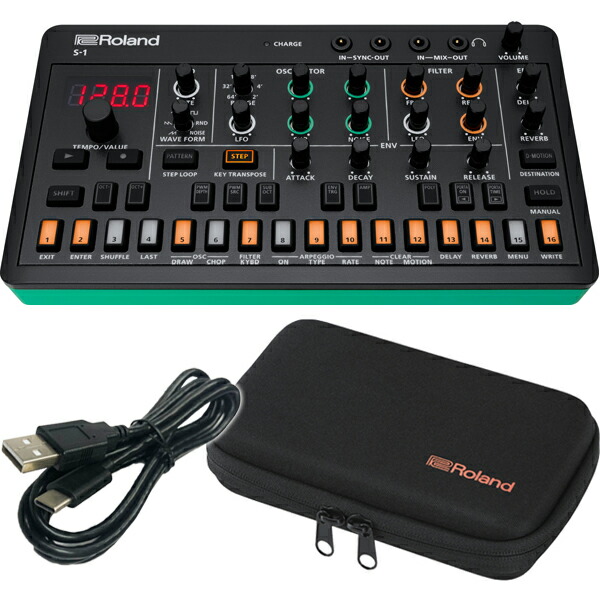 楽天市場】Roland AIRA Compact S-1 + CB-RAC セット マイクロ