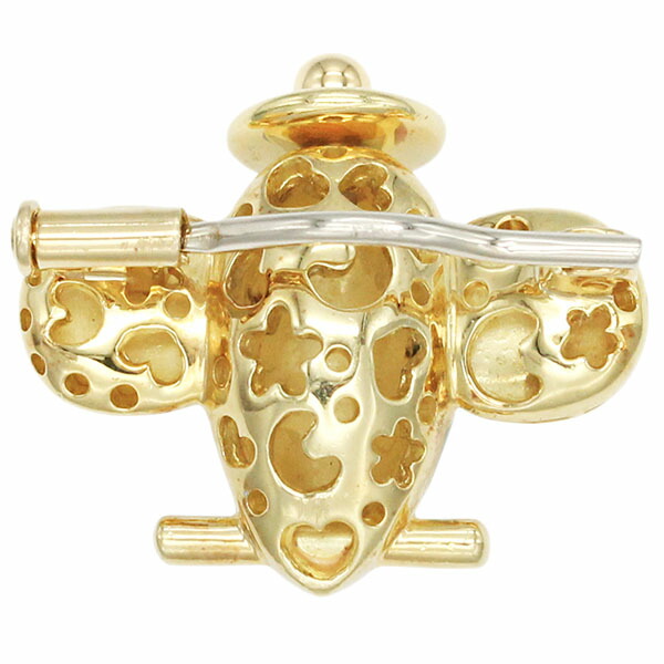 楽天市場】ポンテヴェキオ Ponte Vecchio 飛行機モチーフ K18YG/WG