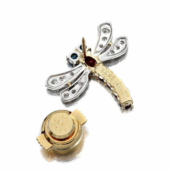 楽天市場】石川暢子 NOBUKO ISHIKAWA K18YG/プラチナ トンボモチーフ