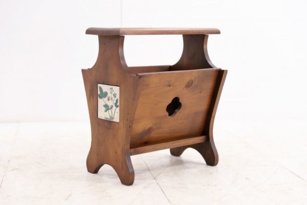 楽天市場】ACTUS「バレンシア」スペイン パイン無垢材 マガジンラック