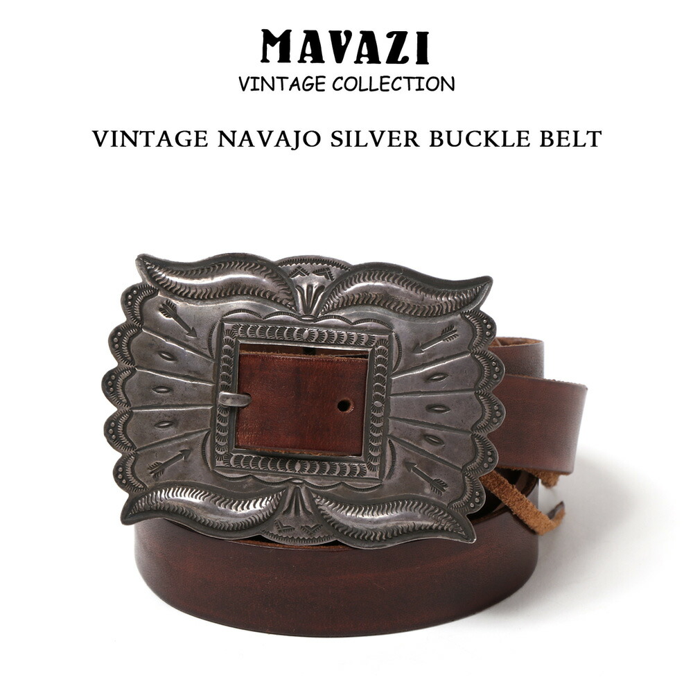 楽天市場】VINTAGE NAVAJO SILVER BUCKLE BELT ビンテージ ナバホ