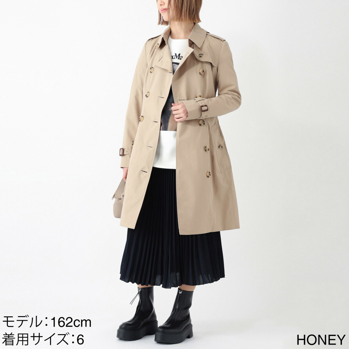 楽天市場】バーバリー BURBERRY トレンチコート ベージュ レディース