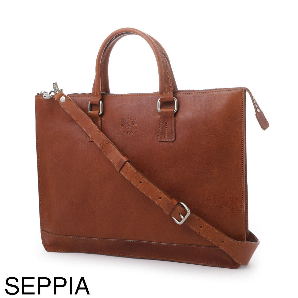 楽天市場】イルビゾンテ IL BISONTE ブリーフケース 2WAY メンズ