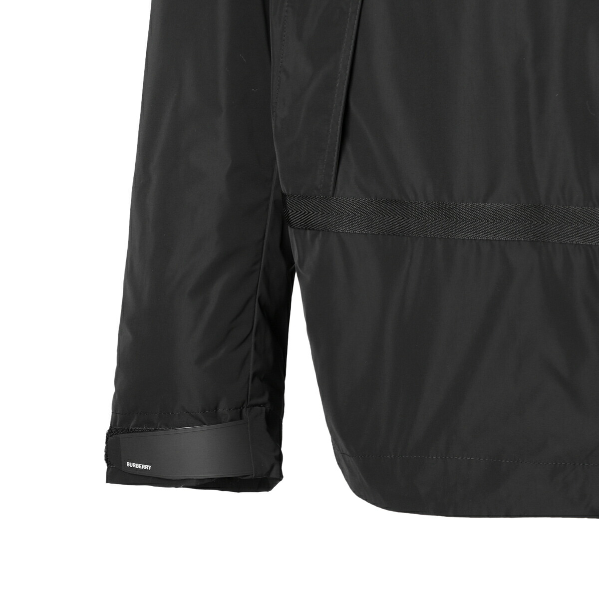 楽天市場】バーバリー BURBERRY フード付きブルゾン ブラック メンズ