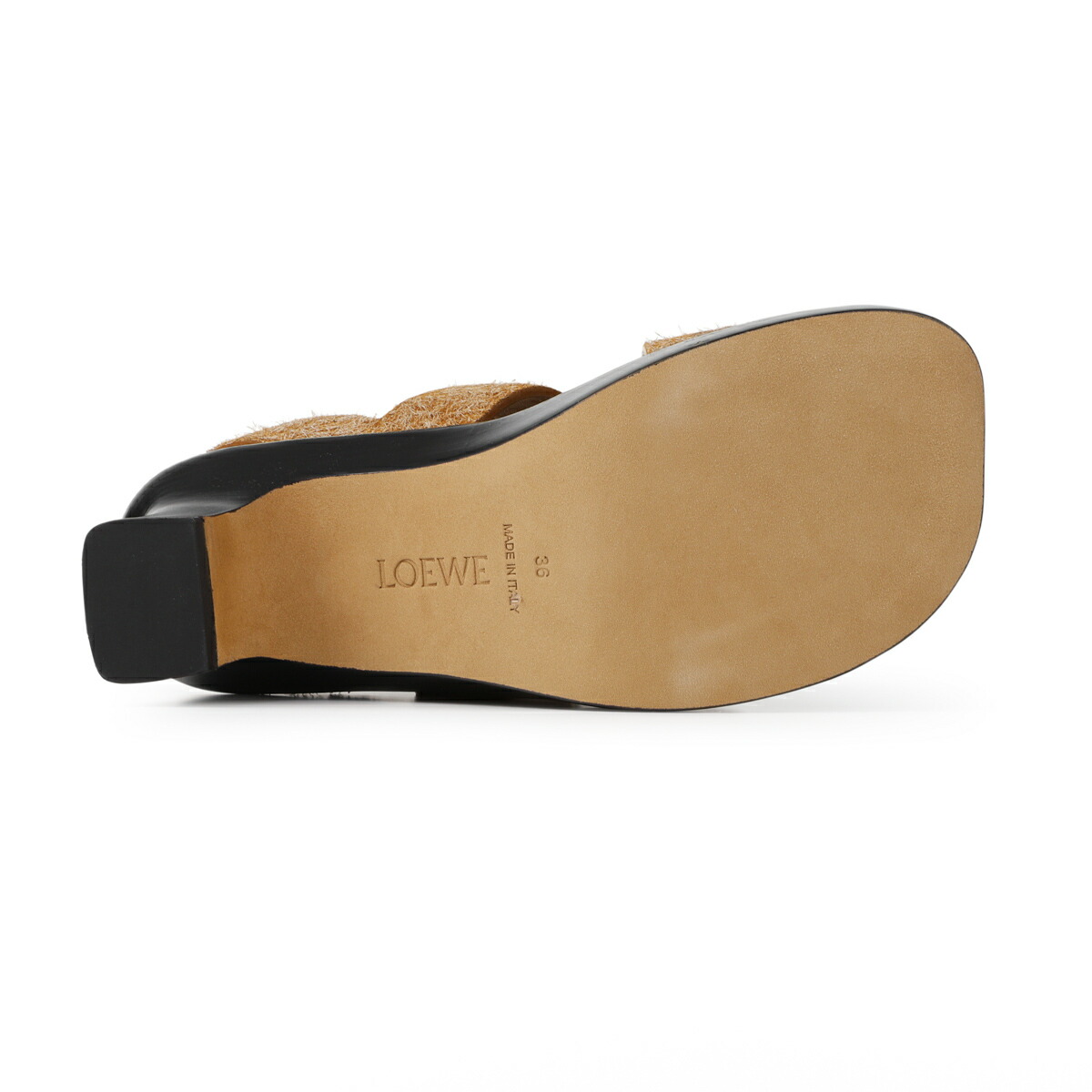 楽天市場】ロエベ LOEWE サンダル ブラウン レディース l814465x92