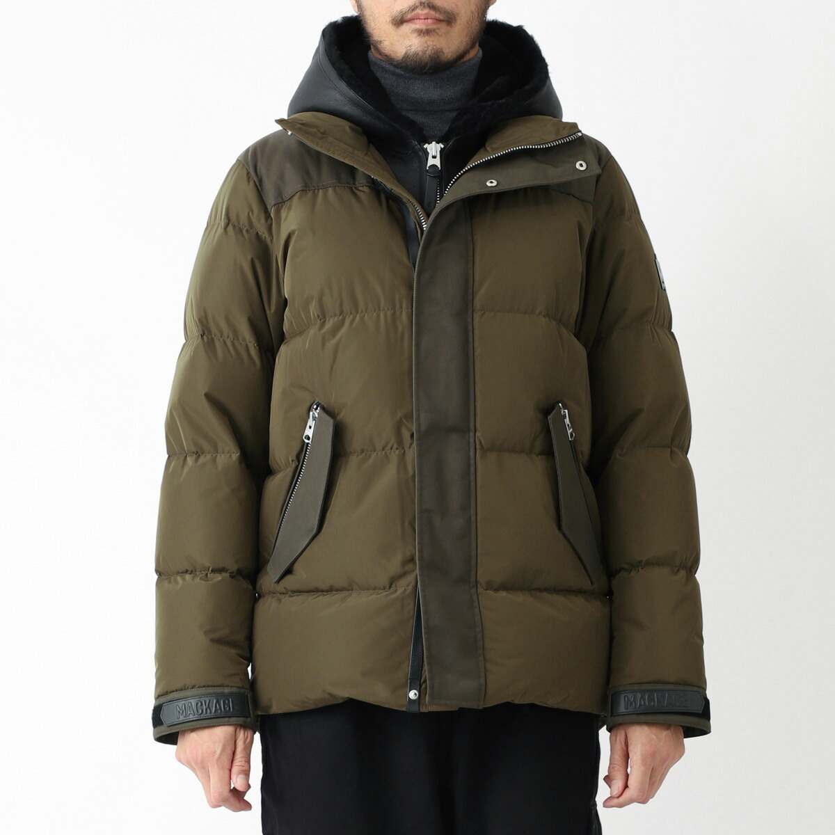 楽天市場】マッカージュ MACKAGE ダウンジャケット メンズ riley army