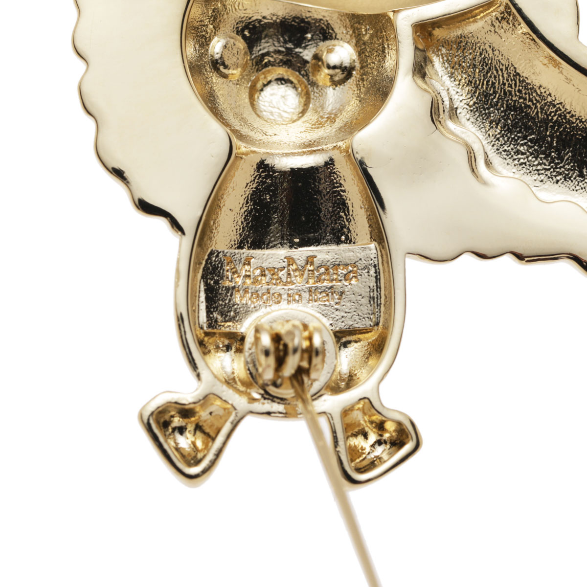 楽天市場】マックスマーラ Max Mara ブローチ ゴールド レディース