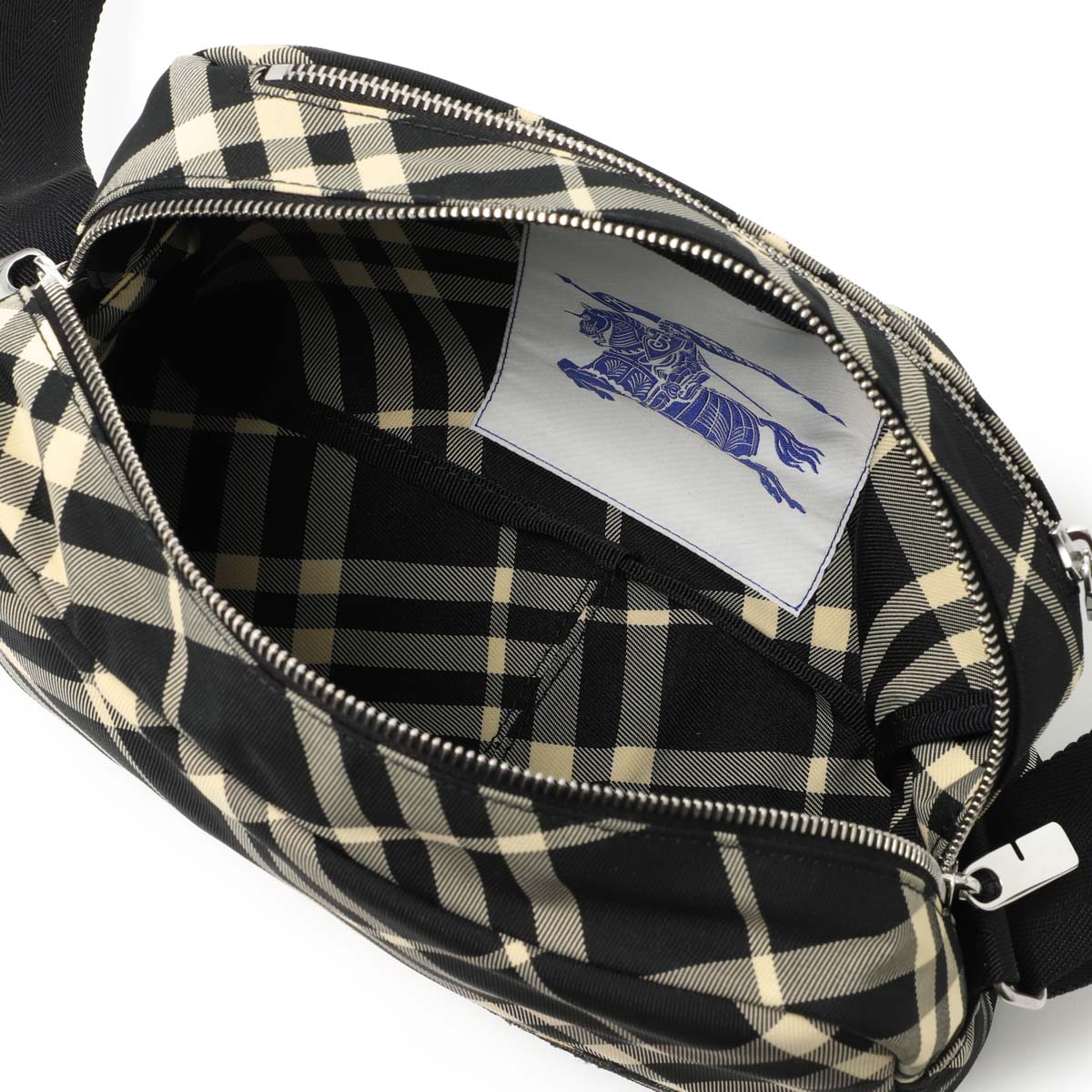 楽天市場】バーバリー BURBERRY クロスボディバッグ ブラック メンズ