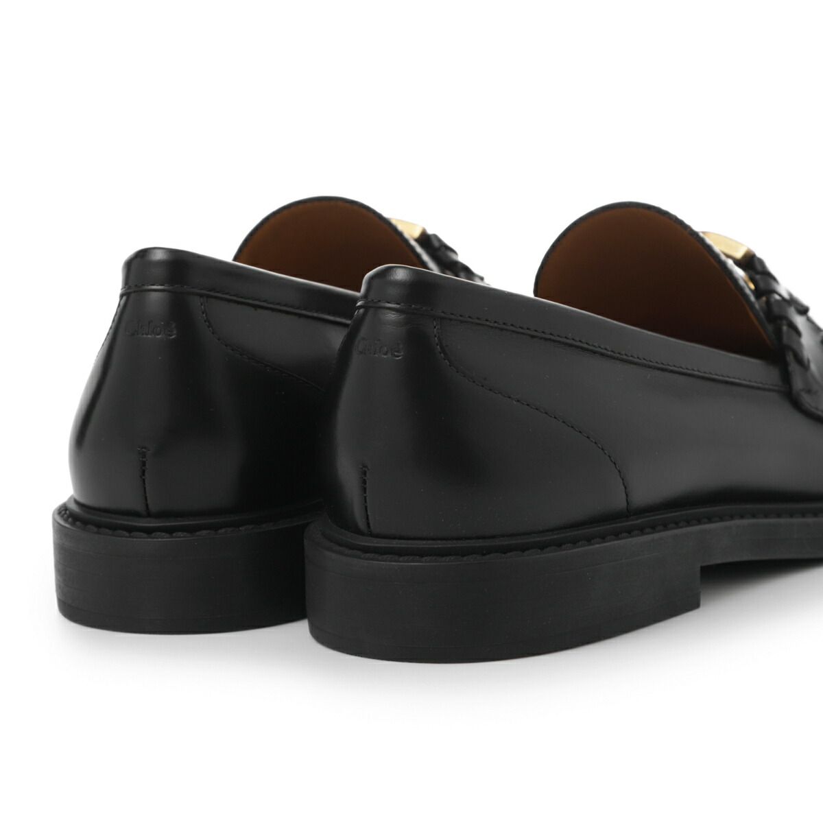 楽天市場】クロエ Chloe ローファー ブラック レディース chc23a911ey