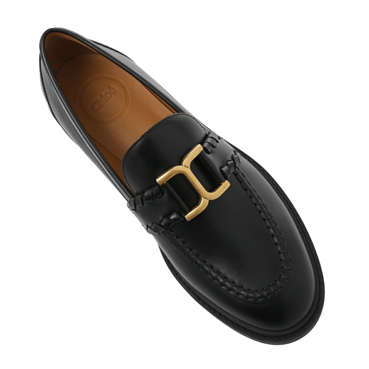 楽天市場】クロエ Chloe ローファー ブラック レディース chc23a911ey