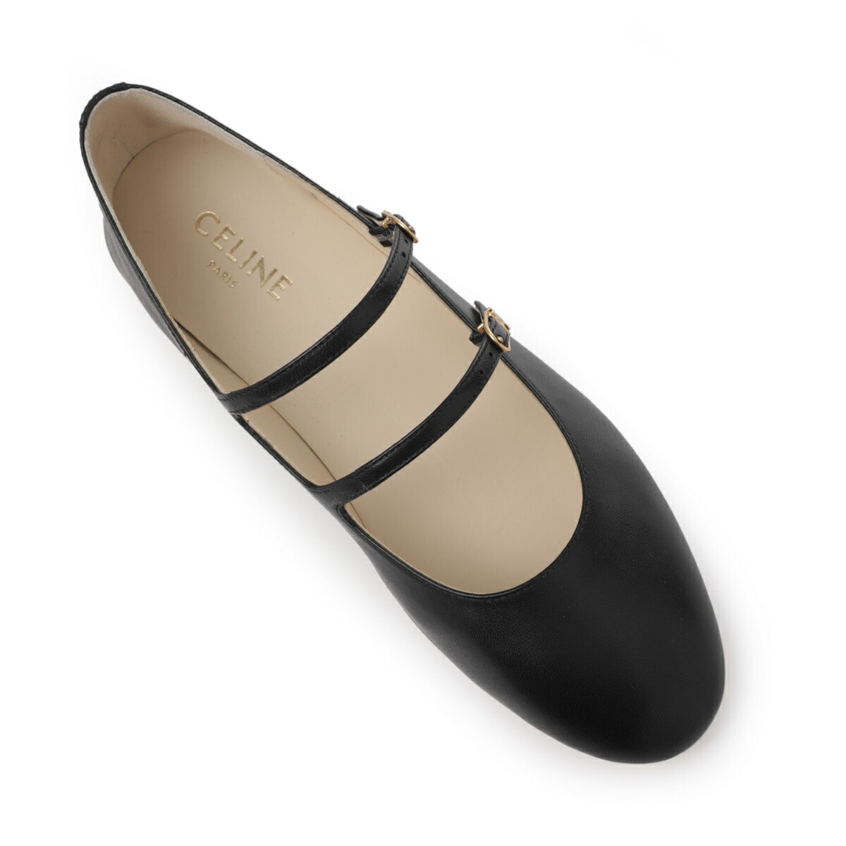 楽天市場】セリーヌ CELINE バレエシューズ メリージェーン ブラック