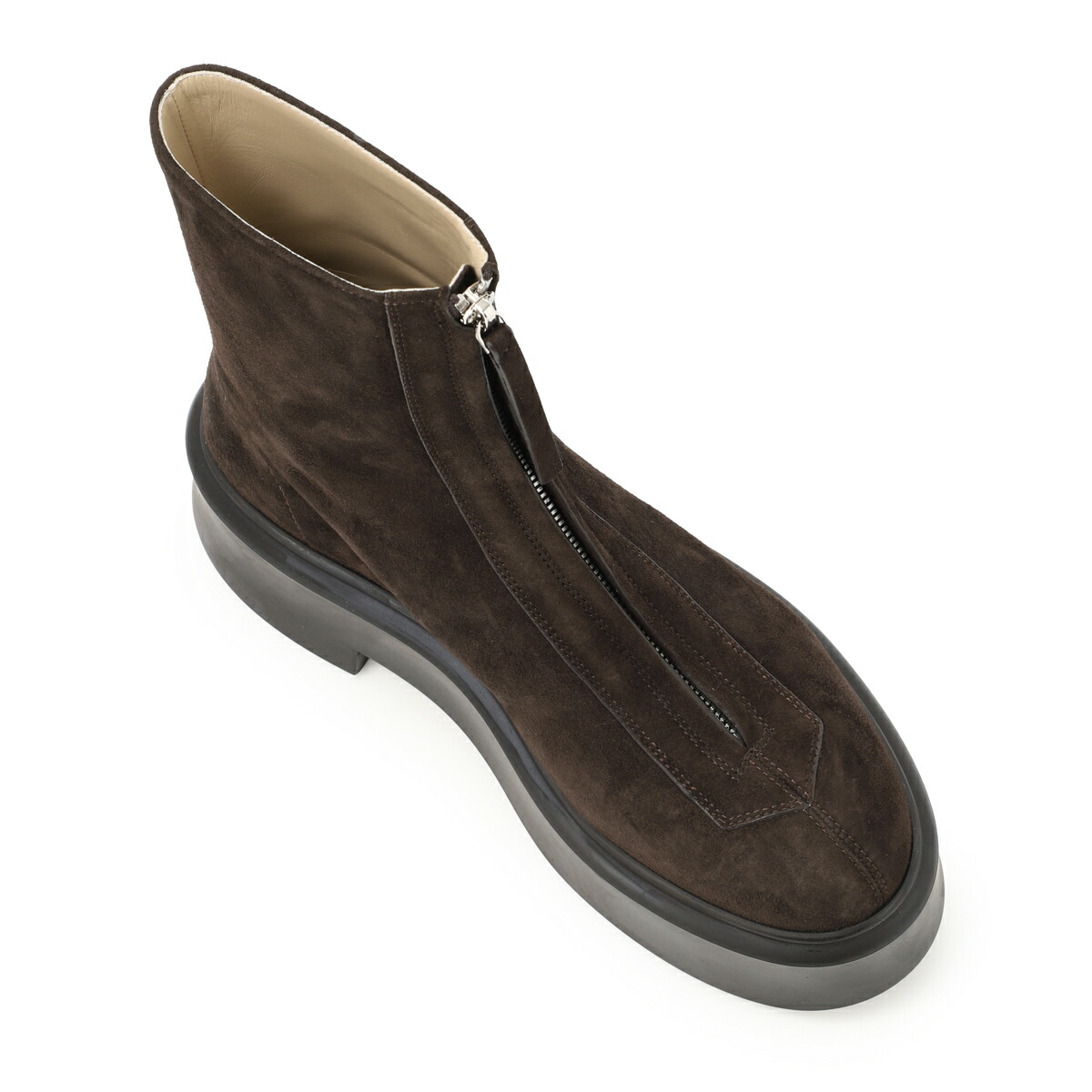 楽天市場】ザ ロウ THE ROW アンクルブーツ ブラウン レディース f1144