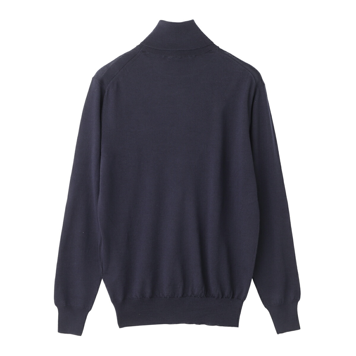 CRUCIANI ウール100% ネイビー タートルネック 50 Cruciani