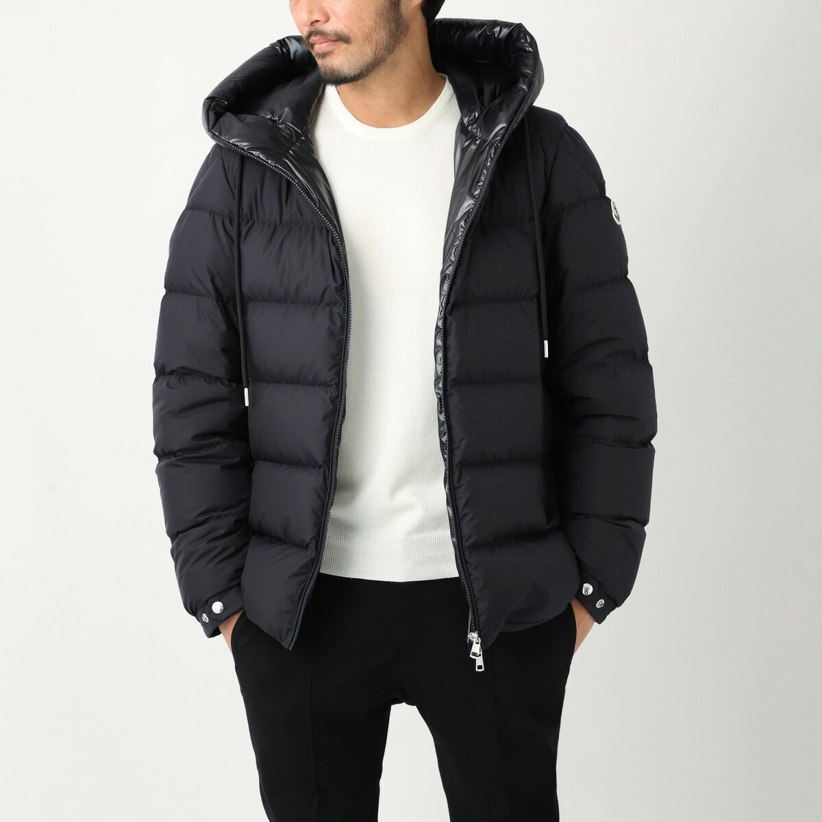 楽天市場】モンクレール MONCLER ダウンジャケット ブラック メンズ