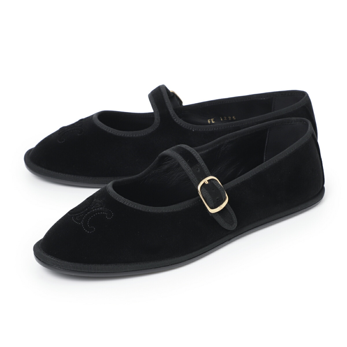 楽天市場】セリーヌ CELINE バレエシューズ メリージェーン ブラック