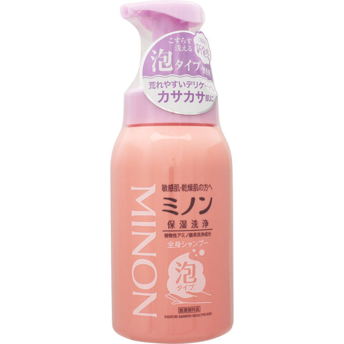 楽天市場】ミノン 全身シャンプー 泡タイプ (500mL) 第一三共 minon