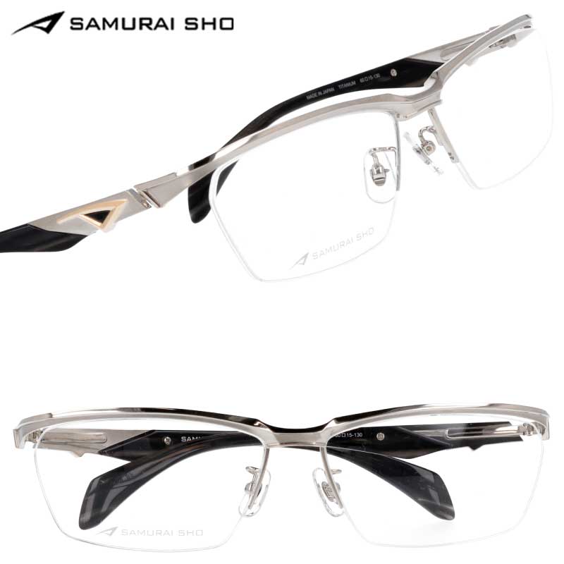 楽天市場】サムライ翔 メガネ フレーム 2024 SS-J224 ＃1 シルバー