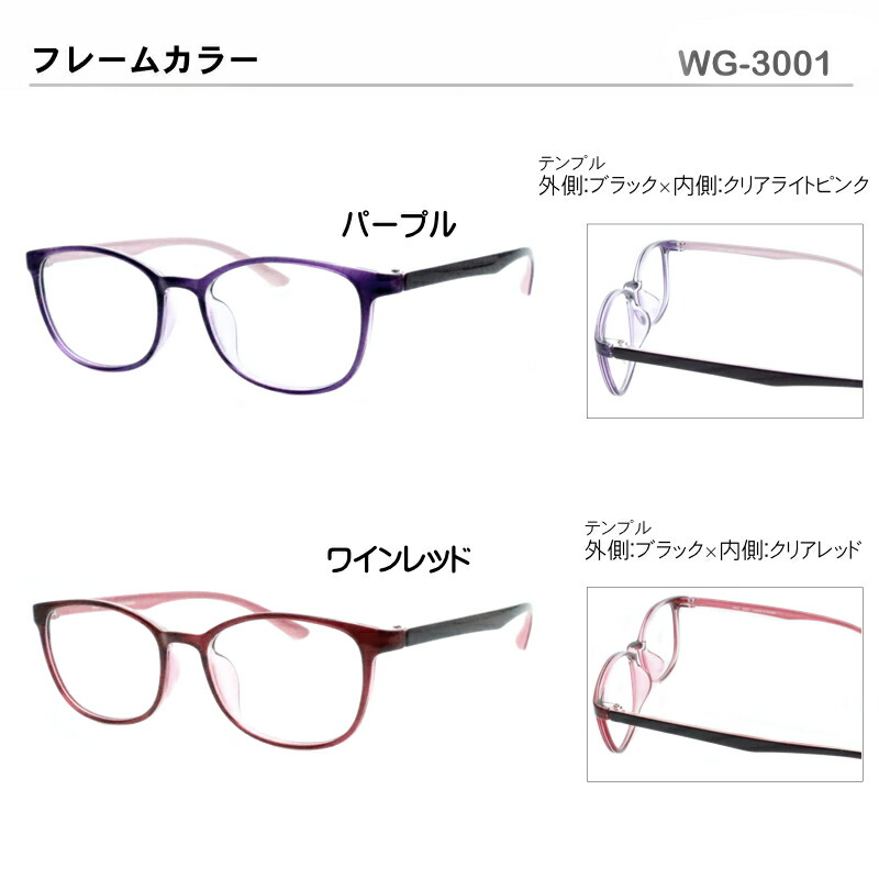 楽天市場】青色光＆黄色光カット！ トライガードセット WG-3001 度なし