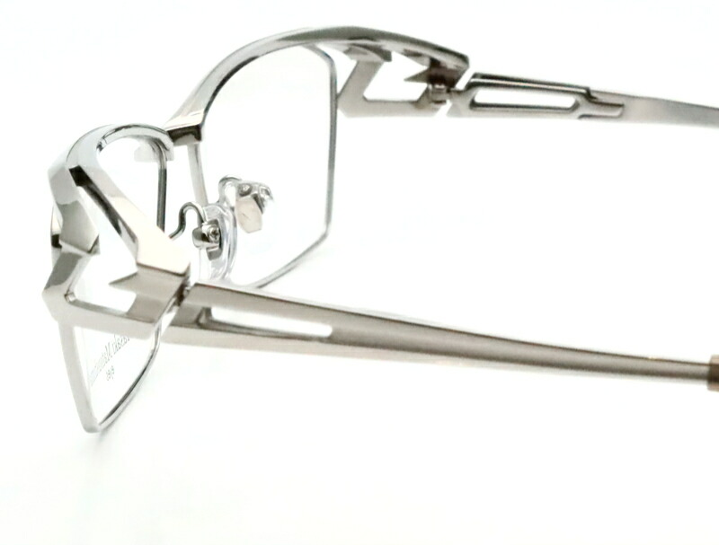 楽天市場】レンズつき マサキマツシマ メガネ MF-1308 2 シルバー 58