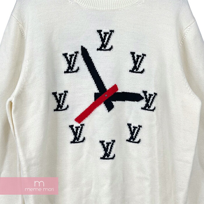 楽天市場】LOUIS VUITTON 2021SS Clock Intarsia Pullover 1A8P4F ルイ