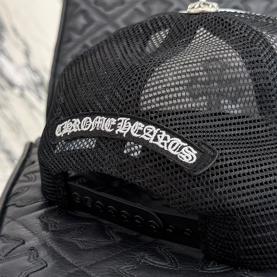 楽天市場】CHROME HEARTS Tricolor Triple Cross Patch Trucker Cap