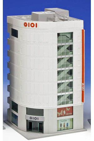 KATOストラクチャー完成品ブランドビル4個セット 各ビルフィギュア付き