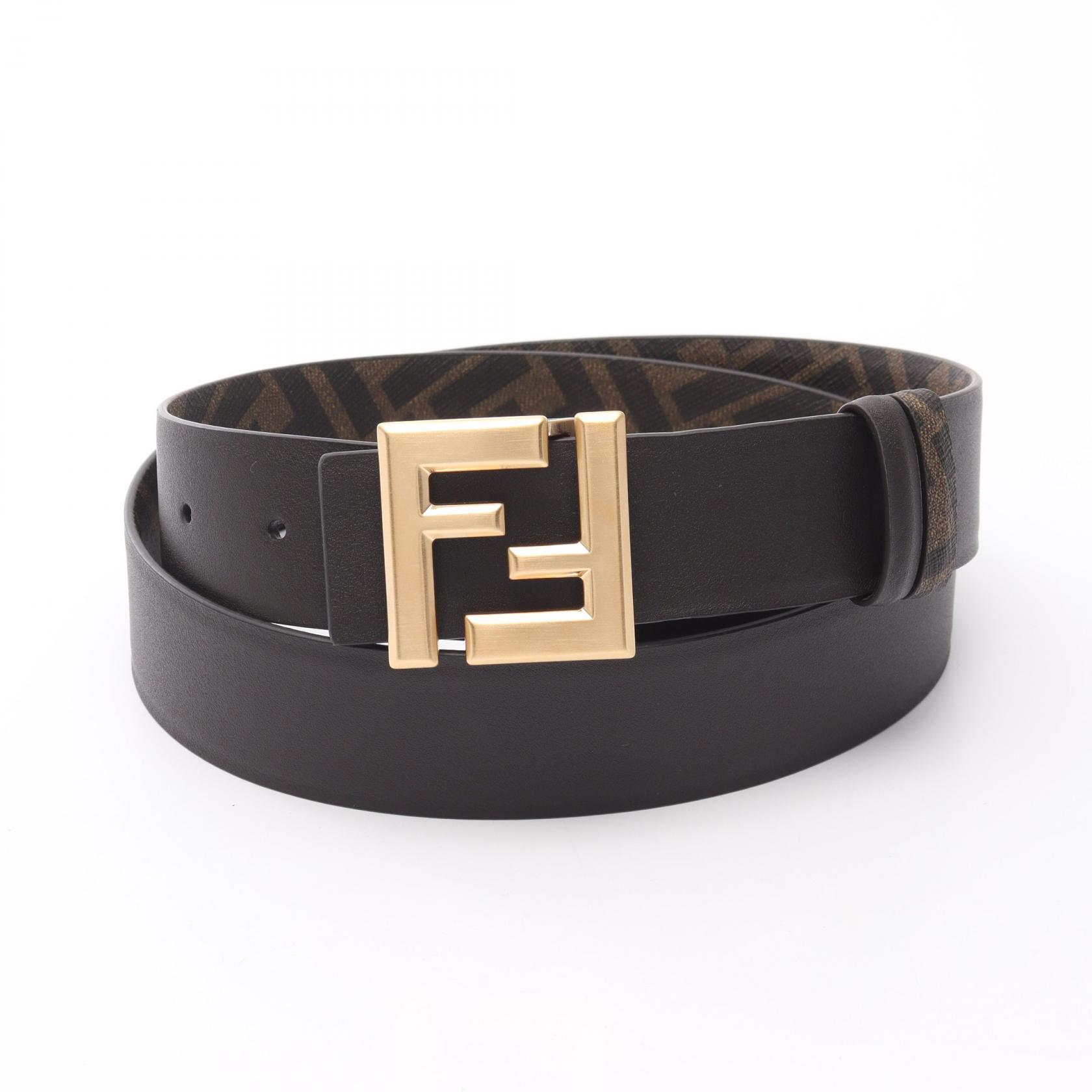 楽天市場】フェンディ FENDI FFロゴ バックル ベルト 衣料品 レザー