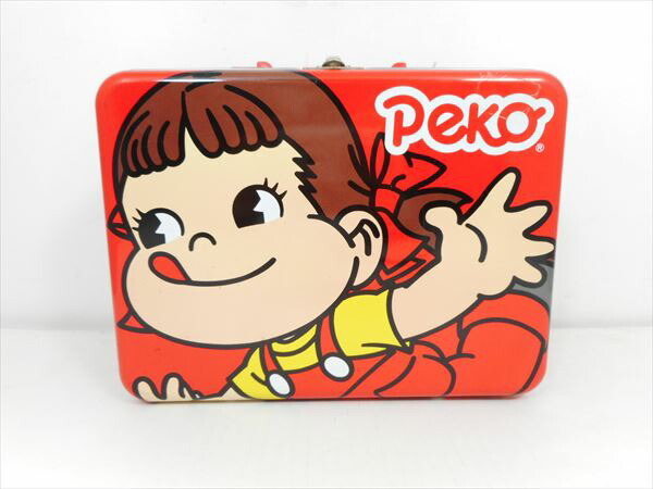 楽天市場】〇【 FUJIYA 不二家 ペコちゃん 】ペコランチボックス缶缶