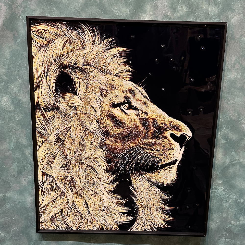 ライオン丸サイン入りアート ライオン丸サイン入りアート