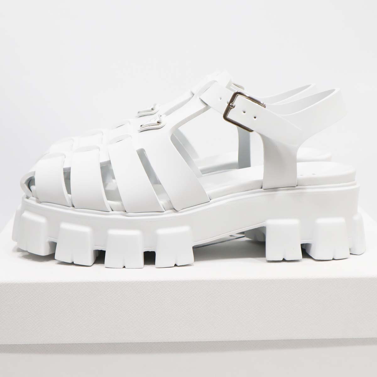 楽天市場】質屋 未使用 プラダ PRADA スポーティ フォームラバー