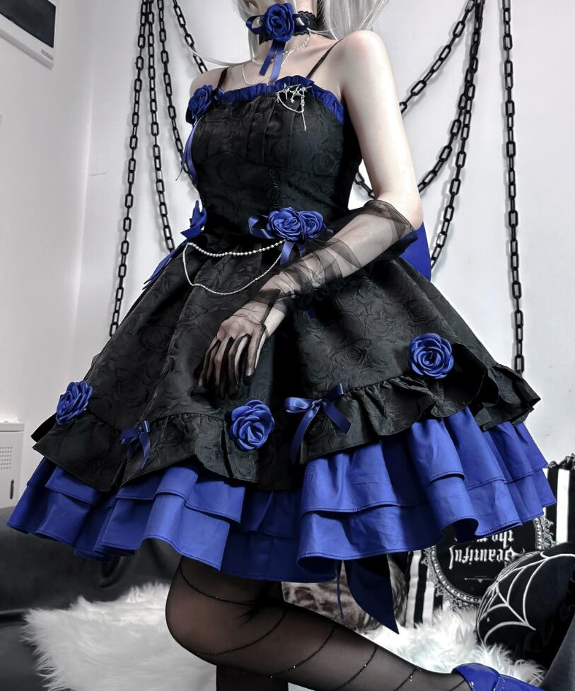 楽天市場】LOLITA ロリータ /悪魔 ヴァンパイア 吸血鬼 黒赤 黒青